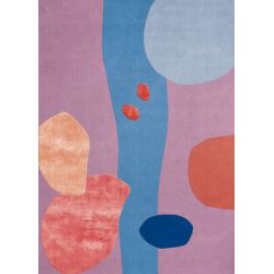 Tapis prestige laine et viscose multicolore Secret Garden