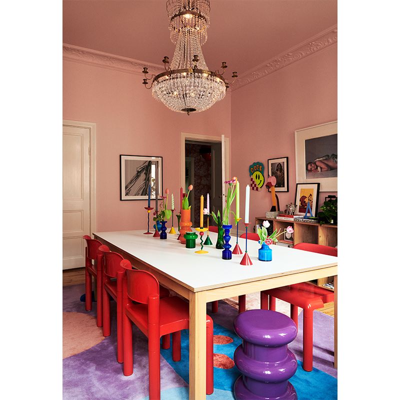 Tapis prestige laine et viscose multicolore Secret Garden cuisine