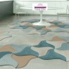 Echantillon des dalles Scale Living de Vorwerk - Mesh - Cut - Bloom Echantillon des dalles Scale Living de Vorwerk - Mesh - Cut - Bloom