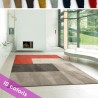 Dalle de tapis design modulable Scale Living forme Cut par Vorwerk Dalle de tapis design modulable Scale Living forme Cut par Vorwerk