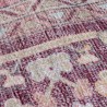 Tapis classique lavable machine rose Windsor detail