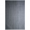 Tapis sur-mesure en sisal gansé gris