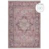Tapis classique lavable machine rose Windsor