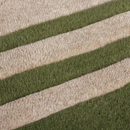 Tapis en laine vert Lois dessin Tapis en laine vert Lois dessin