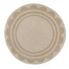Tapis en laine rond beige naturel Lois