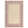 Tapis en laine mauve Lois