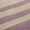 Tapis en laine mauve Lois detail