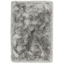 Tapis de chambre shaggy haute qualité forte épaisseur Monceau argent