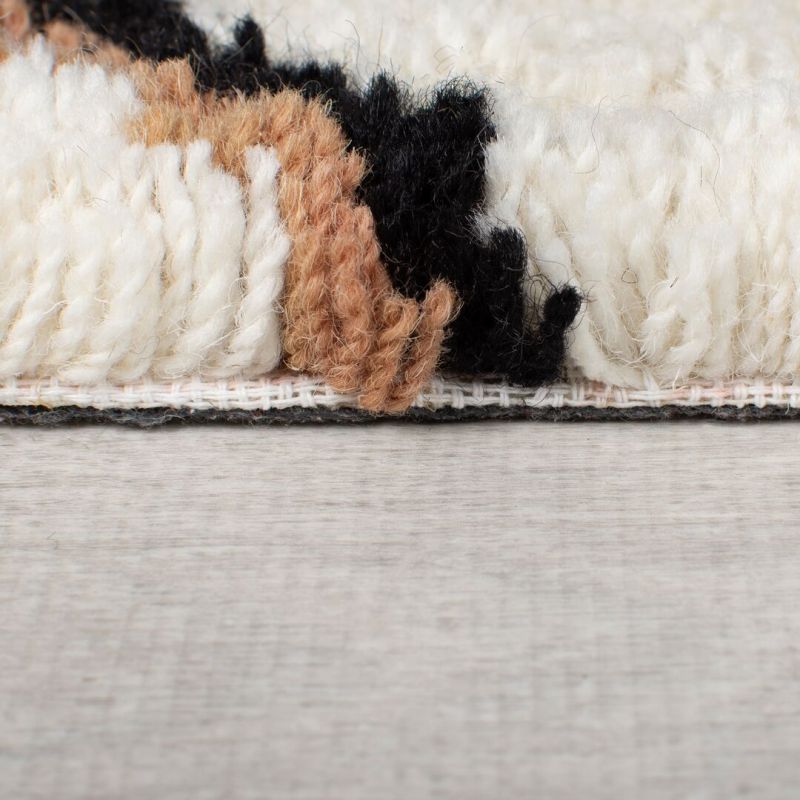 Tapis berbere epais en pure laine Fes epaisseur