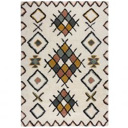 Tapis berbere epais en pure laine Fes