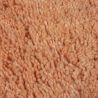 Tapis berbere epais en pure laine orange Sahara