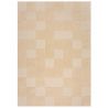 Tapis de salon moderne géométrique moderno Damier naturel