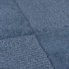 Tapis en laine bleu Checkerboard detail