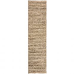 Tapis de couloir en jute Stripe