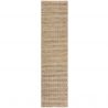 Tapis de couloir en jute Stripe