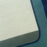 Tapis original en laine bleu Echo detail