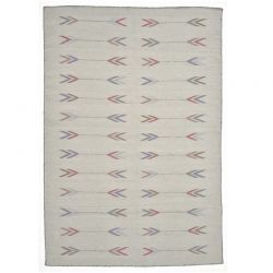 Tapis en laine de nouvelle zélande multicolore Apache