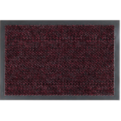 Paillasson bordeau chiné par Tapis Chic Collection