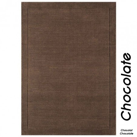 Tapis Contemporain Uni York Chocolat / Chocolate Tapis Contemporain Uni York Chocolat / Chocolate