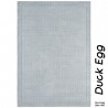 Tapis Contemporain Uni York Bleu-Vert / Duck Egg Tapis Contemporain Uni York Bleu-Vert / Duck Egg
