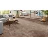 Tapis sur mesure Rond haut de gamme Lyrica Taupe bureau