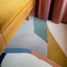 Tapis moderne en laine pastel Eclats DETAIL