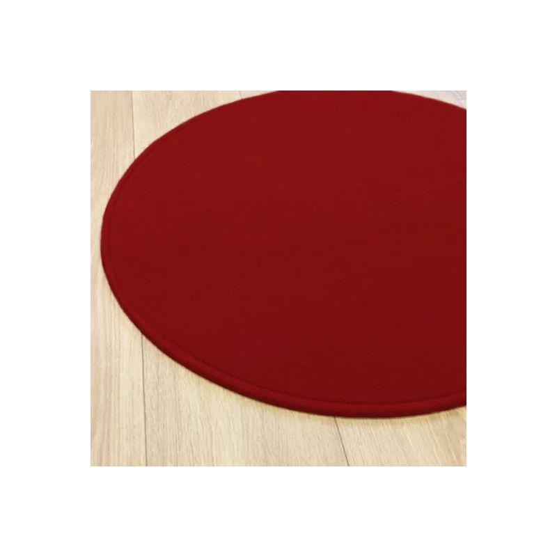 Tapis sur Mesure Rond bordeau gamme Modena salon