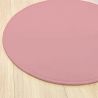 Tapis sur Mesure Rond rose poudré gamme Modena chambre
