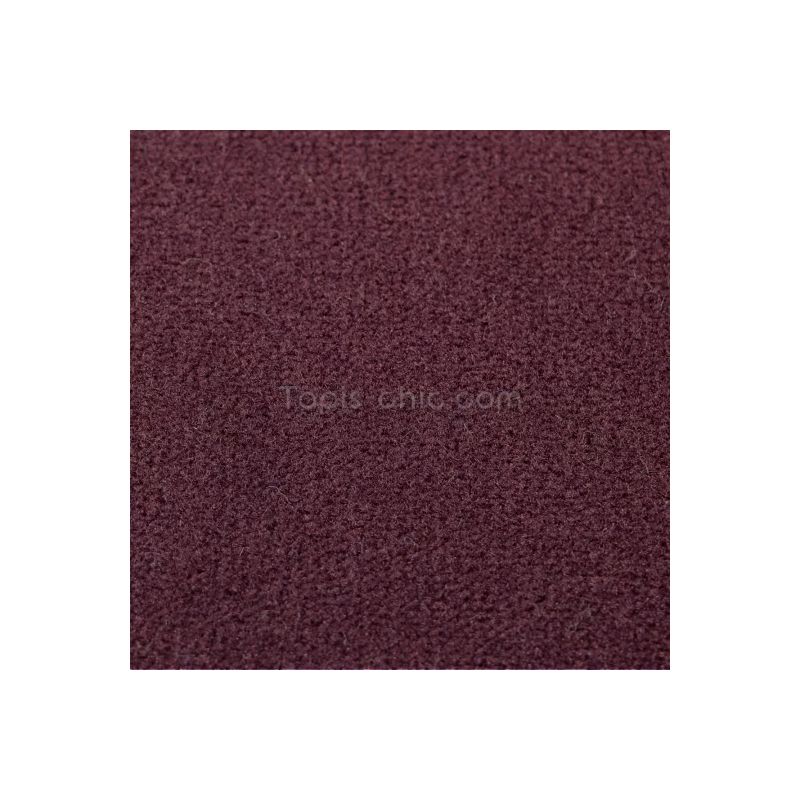 Tapis sur Mesure Rond Prune gamme Modena detail matiere