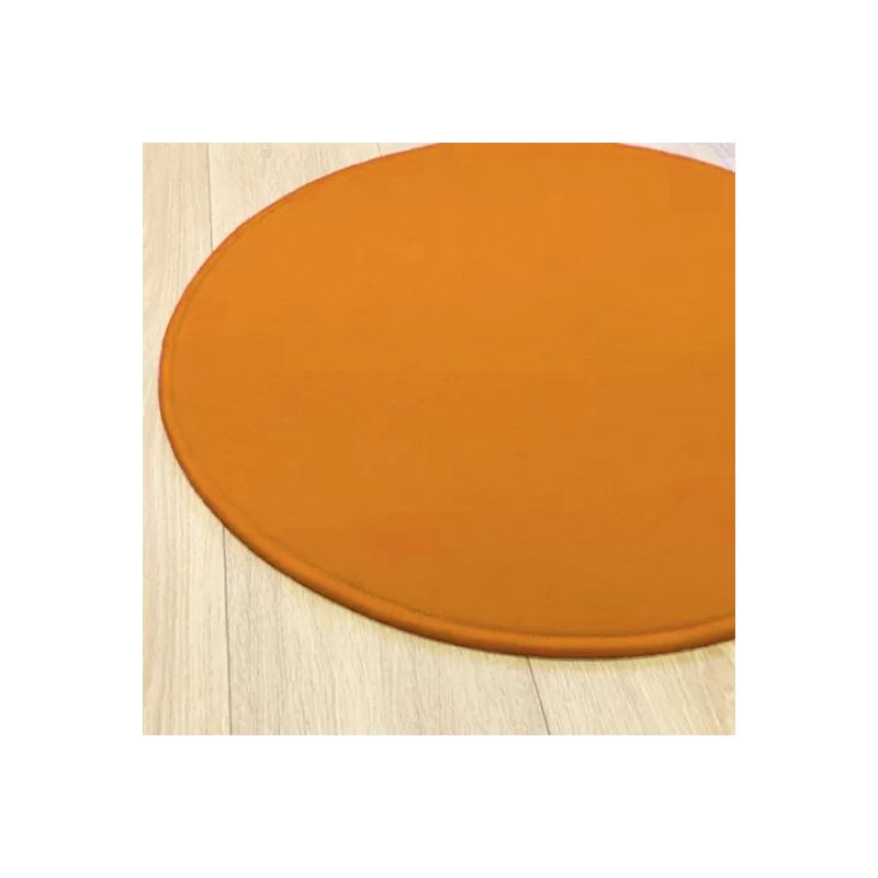 Tapis sur Mesure Rond Orange gamme Modena salon
