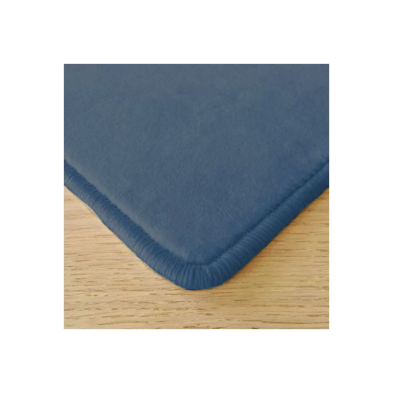 Tapis sur Mesure rectangulaire ou carré Bleu surjet