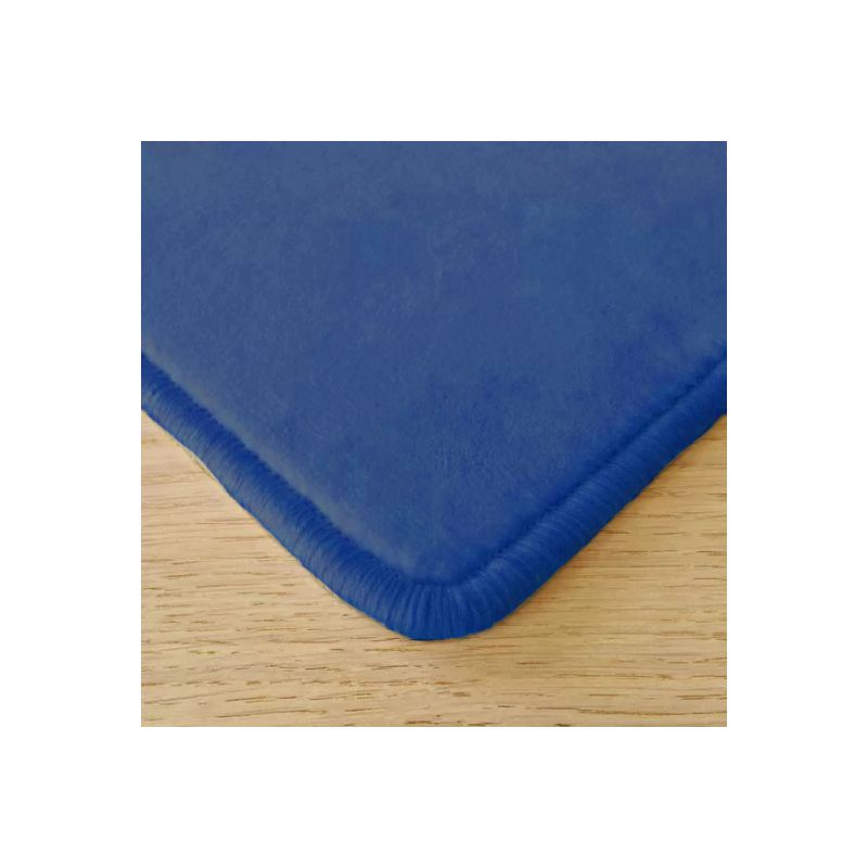 Tapis sur Mesure rectangulaire ou carré Bleu surjet