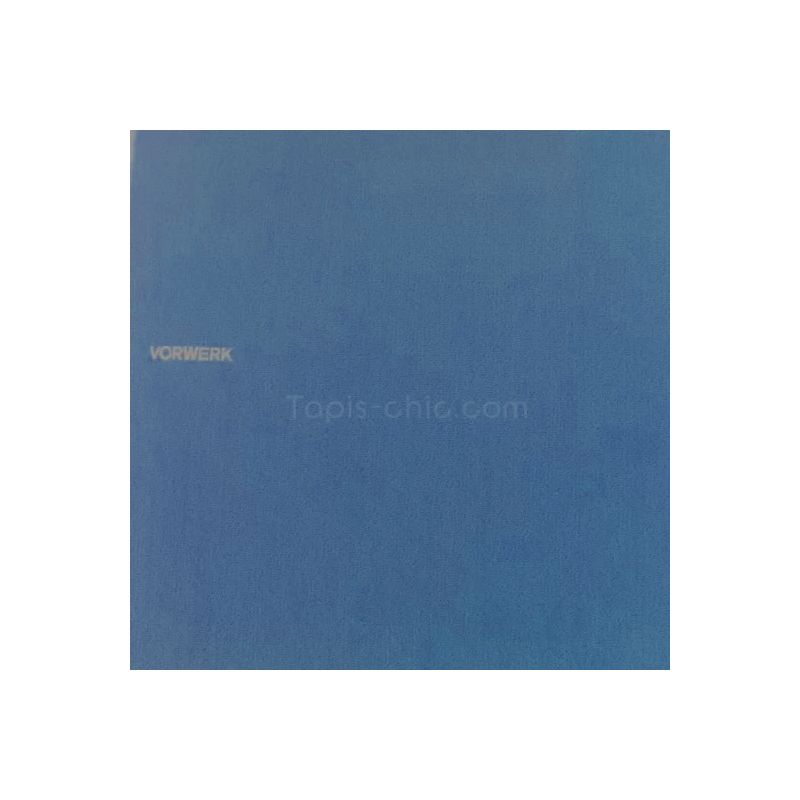 Tapis sur Mesure Rond Bleu ciel gamme Modena detail couleur