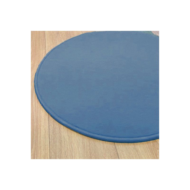 Tapis sur Mesure Rond Bleu ciel gamme Modena salon