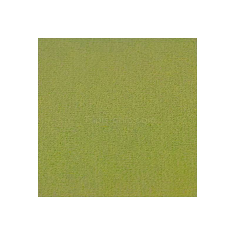 Tapis sur Mesure Rond Vert Anis gamme Modena detail matiere