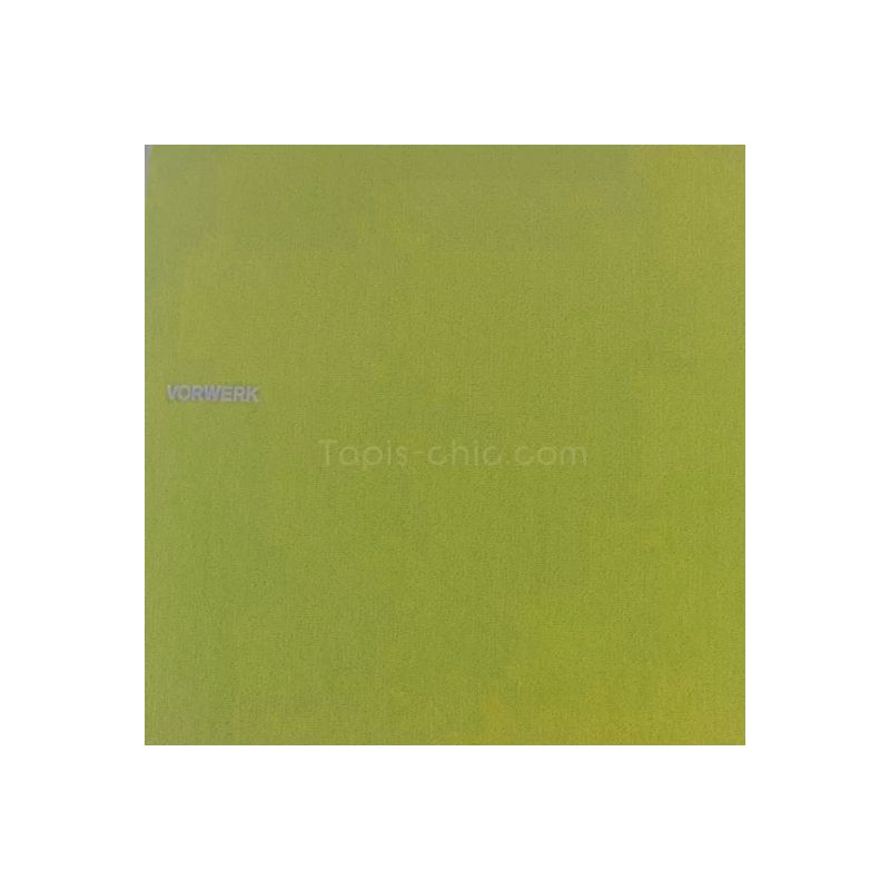 Tapis sur Mesure Rond Vert Anis gamme Modena detail couleur