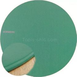 Tapis sur Mesure Rond Vert Sauge gamme Modena