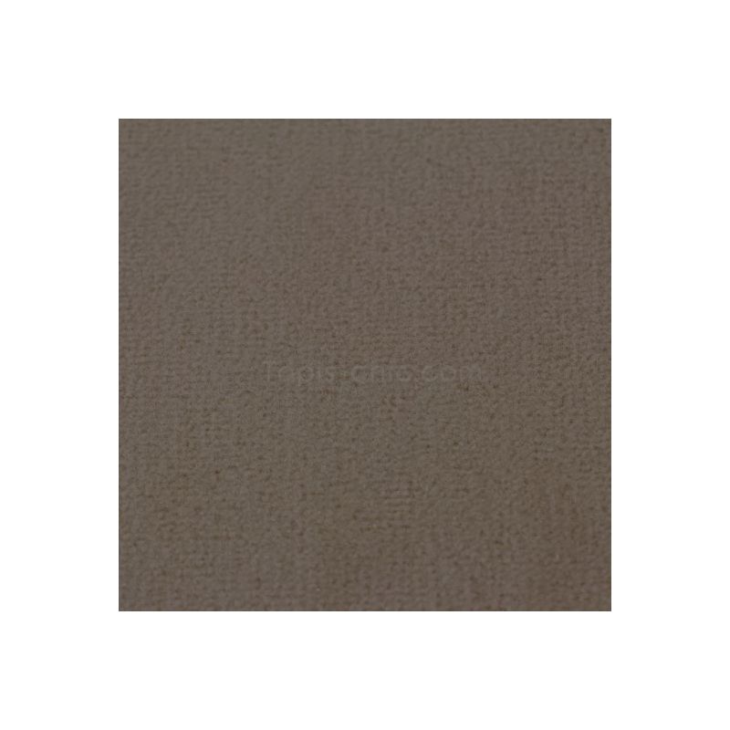 Tapis sur Mesure Rond Marron Café gamme Modena detail couleur