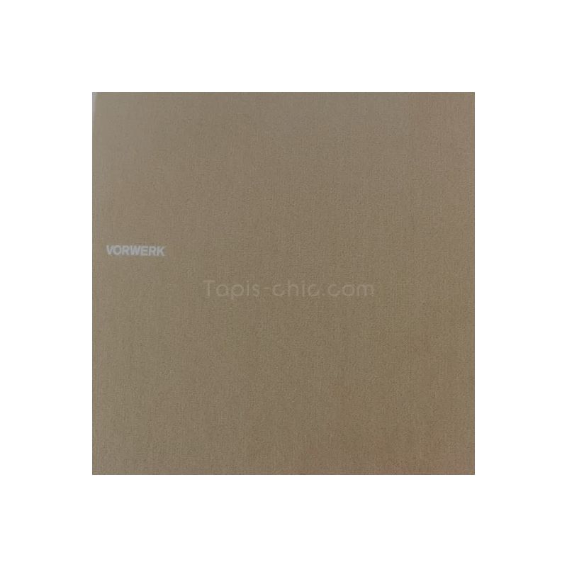 Tapis sur Mesure Rond taupe gamme Modena detail matiere