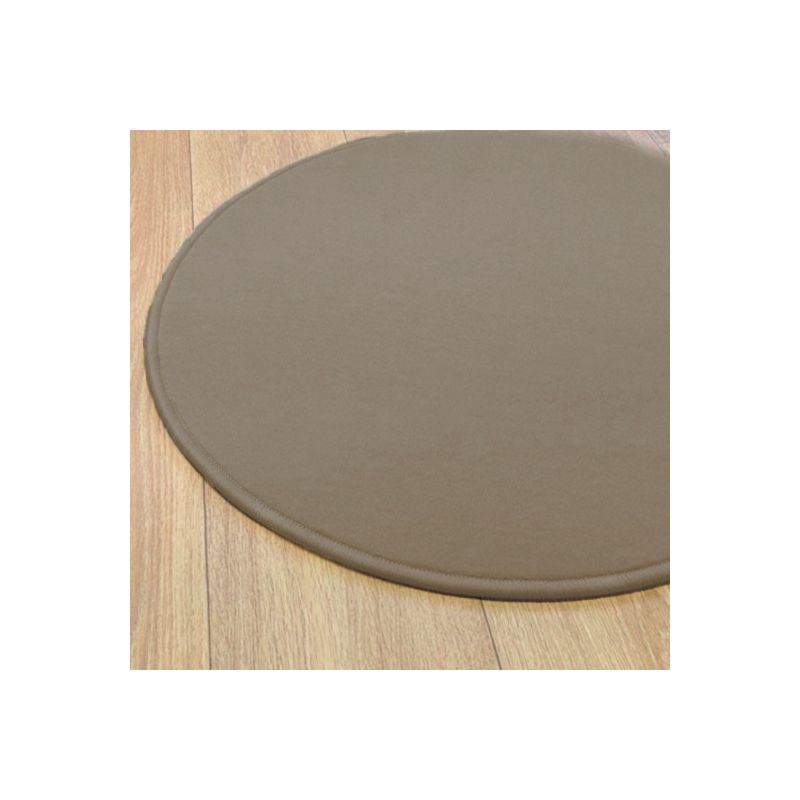 Tapis sur Mesure Rond Taupe gamme Modena salon