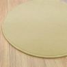 Tapis sur Mesure Rond Beige gamme Modena en entier