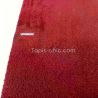 Tapis sur mesure Rond haut de gamme Lyrica Rouge bordure
