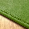 Tapis sur mesure Rond haut de gamme Lyrica Vert surjet
