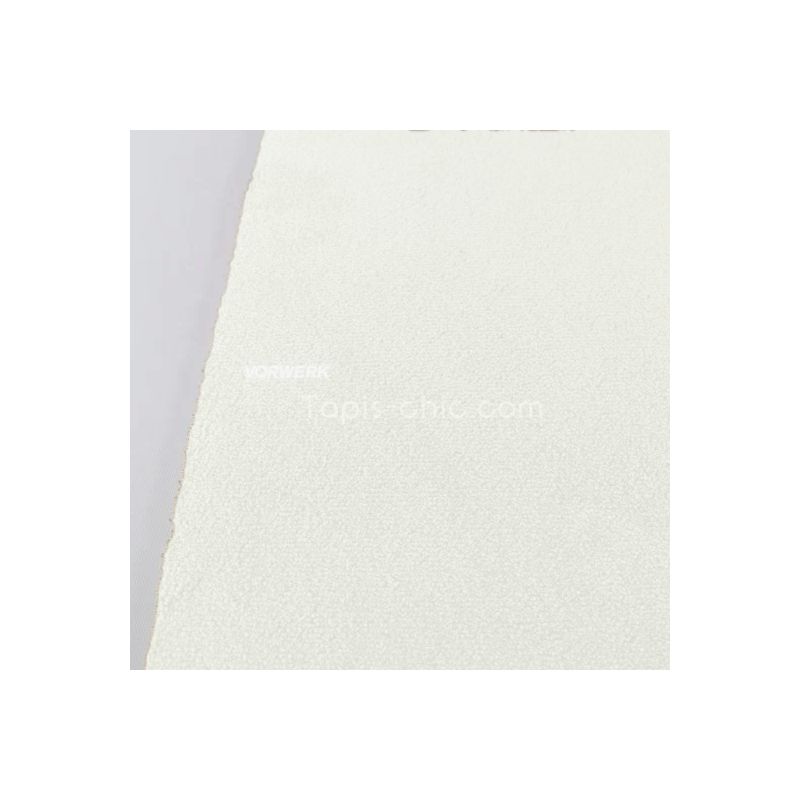 Tapis sur mesure Rectangulaire ou carré gamme Lyrica Blanc bordure