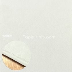 Tapis sur mesure Rectangulaire ou carré gamme Lyrica Blanc