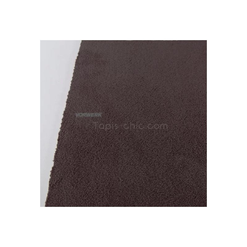 Tapis sur mesure Rectangulaire ou carré gamme Lyrica Marron bordure