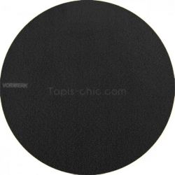 Tapis sur Mesure Rond Noir gamme Safira