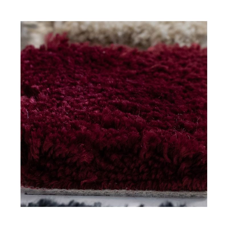 Tapis sur Mesure Rond Cerise Kiev