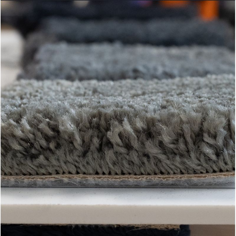 Tapis sur Mesure rectangulaire ou carré Taupe Kiev bordure