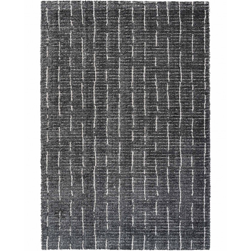 Tapis de salon Masai Noir et Blanc